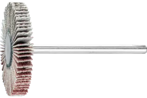 Ściernica wachlarzowa F Korund Ø 30 × 5 mm trzpień Ø 3 mm A150 do szlifu dokładnego i wykończeniowego 1