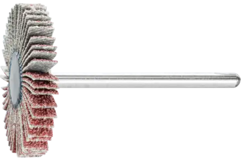 Ściernica wachlarzowa F Korund Ø 30 × 5 mm trzpień Ø 3 mm A60 do szlifu dokładnego i wykończeniowego 1