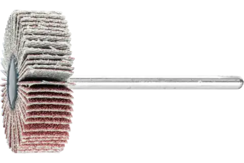 Ściernica wachlarzowa F Korund Ø 30 × 10 mm trzpień Ø 3 mm A120 do szlifu dokładnego i wykończeniowego 1