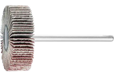Ściernica wachlarzowa F Korund Ø 30 × 10 mm trzpień Ø 3 mm A150 do szlifu dokładnego i wykończeniowego 1
