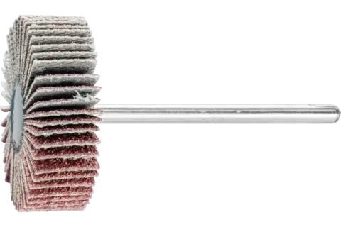 Ściernica wachlarzowa F Korund Ø 30 × 10 mm trzpień Ø 3 mm A80 do szlifu dokładnego i wykończeniowego 1