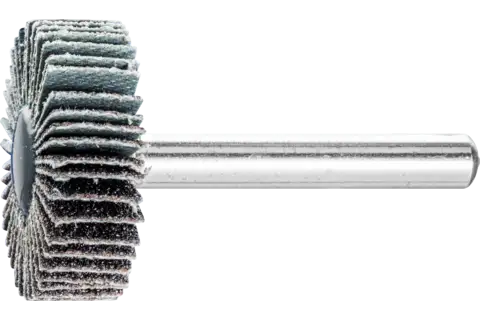 Ściernica wachlarzowa SIC F Ø 30 × 10 mm trzpień Ø 6 mm SIC80 do twardych metali nieżelaznych 1