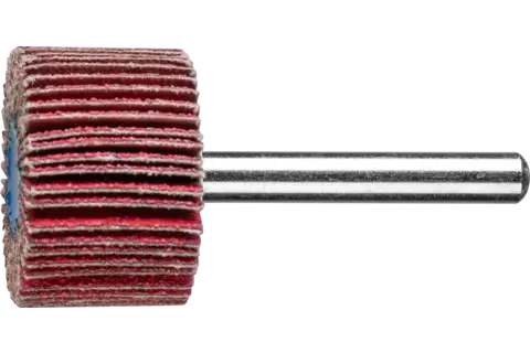 Keramische korrel lamellenslijpstift F Ø 30x20 mm stift-Ø 6 mm CO-COOL80 hoog rendement op edelstaal 1