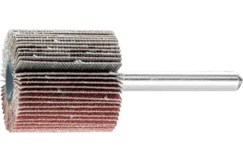 Disco lamelar montado de óxido de alumínio F diâm. 30x30 mm diâm. da haste 6 mm A120 para desbaste fino e acabamento 1