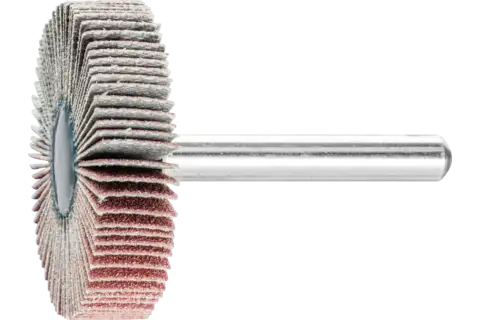 Ściernica wachlarzowa F Korund Ø 40 × 10 mm trzpień Ø 6 mm A120 do szlifu dokładnego i wykończeniowego 1