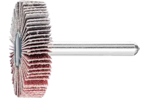 Ściernica wachlarzowa F Korund Ø 40 × 10 mm trzpień Ø 6 mm A80 do szlifu dokładnego i wykończeniowego 1