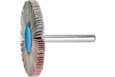 Ściernica wachlarzowa F Korund Ø 50 × 5 mm trzpień Ø 6 mm A150 do szlifu dokładnego i wykończeniowego 1