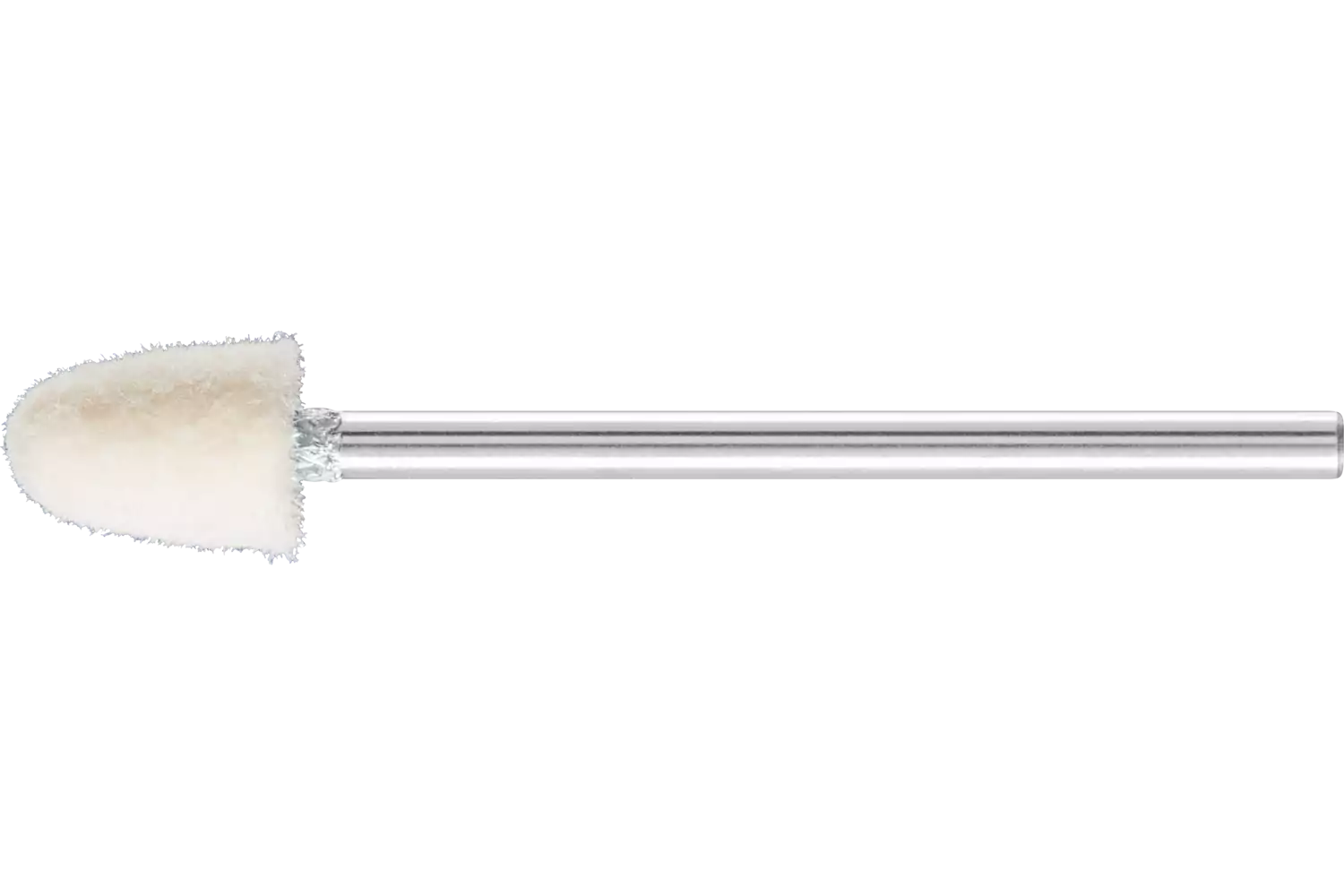 Feltri con gambo per lucidare medio-duri forma a cono Ø 6x10 mm, gambo Ø 2,35 mm 1