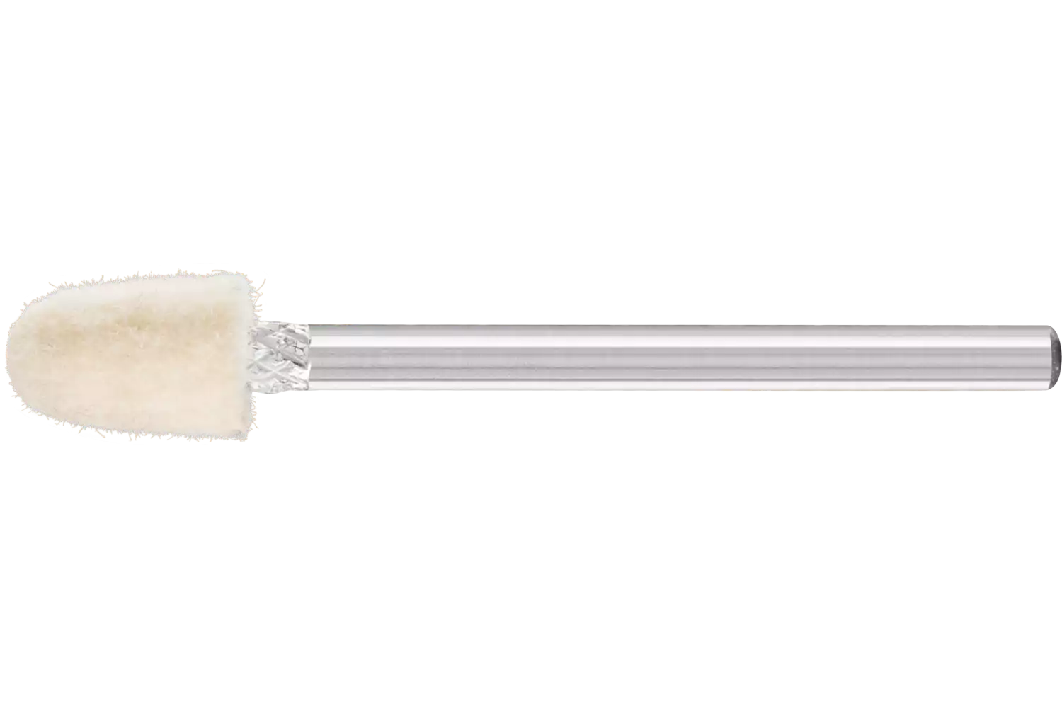 Feltri con gambo per lucidare medio-duri forma a cono Ø 6x10 mm, gambo Ø 3 mm 1