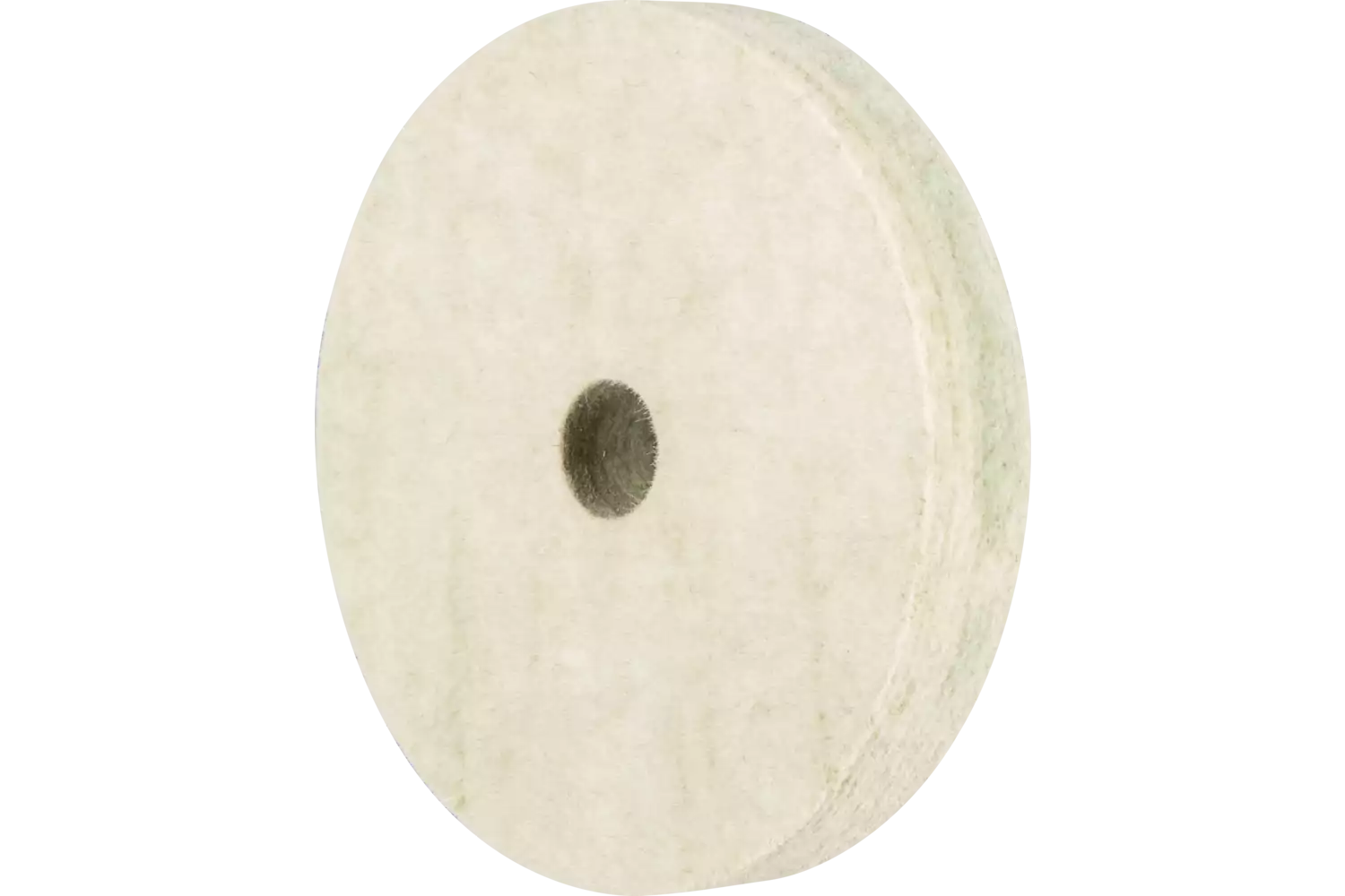Disco in feltro con inserto in ottone FKSC Ø 125x20 mm foro Ø 10 mm per pre-lucidatura 1