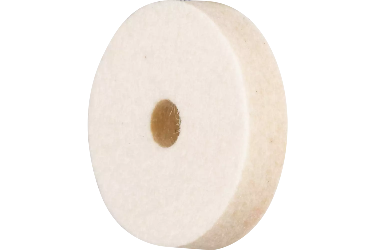 disco de fieltro de dureza media FKSC Ø 30x7 mm Ø agujero 6 mm para trabajos de pulido universales 1