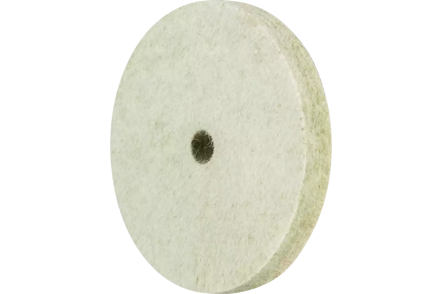 Disco in feltro con inserto in ottone FKSC Ø 80x10 mm foro Ø 10 mm per pre-lucidatura 1