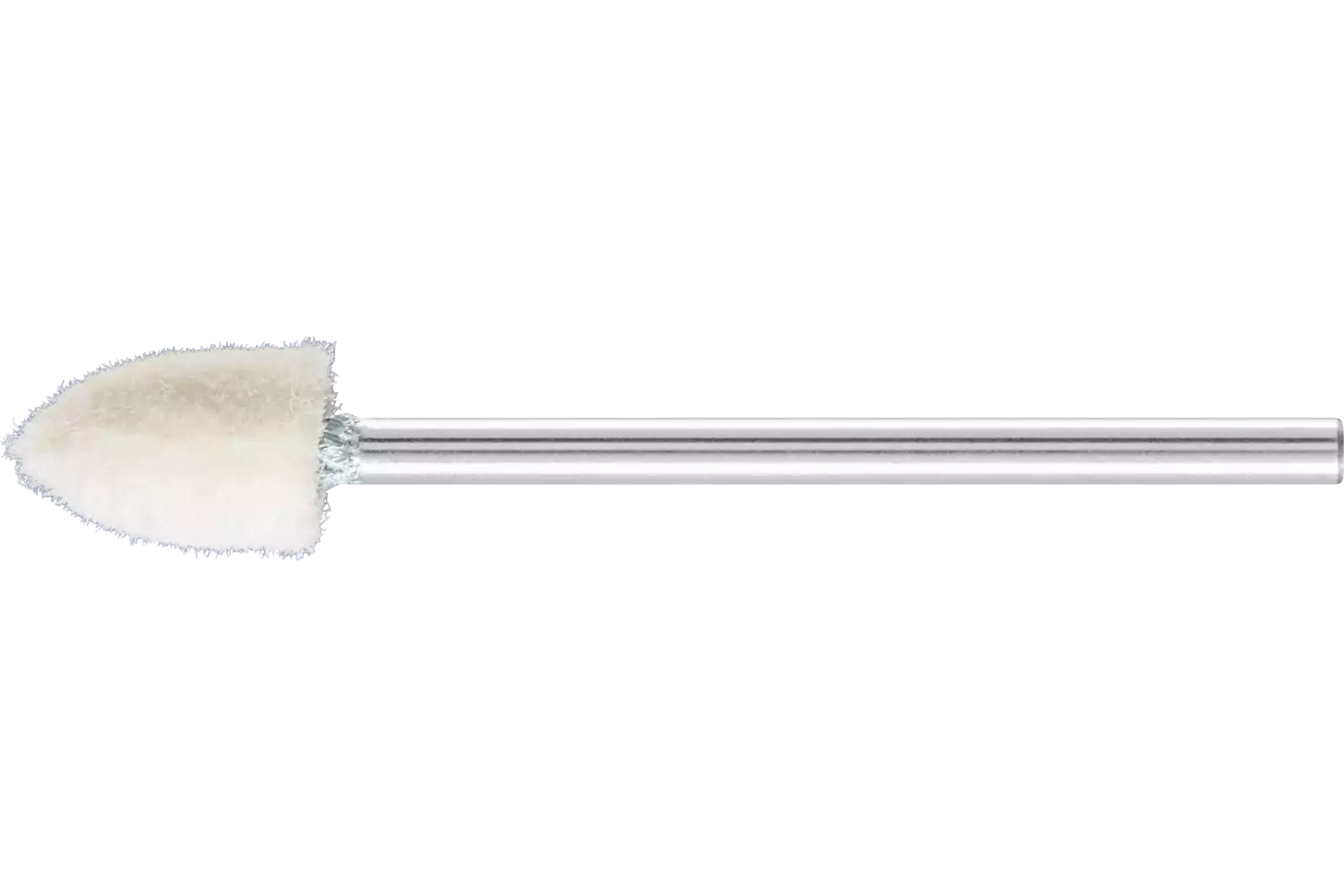 Feltri con gambo per lucidare duri forma a cono appuntito Ø 6x10 mm, gambo Ø 2,35 mm 1