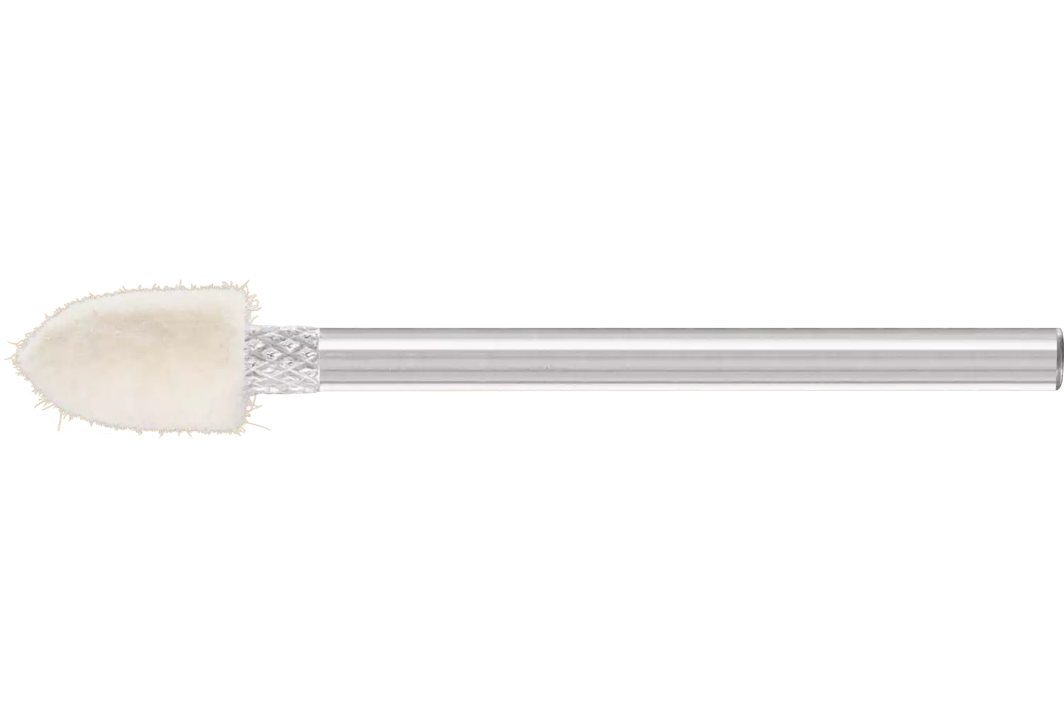 Feltri con gambo per lucidare medio-duri forma a cono appuntito Ø 6x10 mm, gambo Ø 3 mm 1