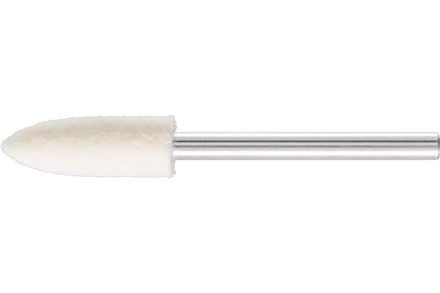 Feltri con gambo per lucidare duri forma a cono appuntito Ø 6x18 mm, gambo Ø 3 mm 1