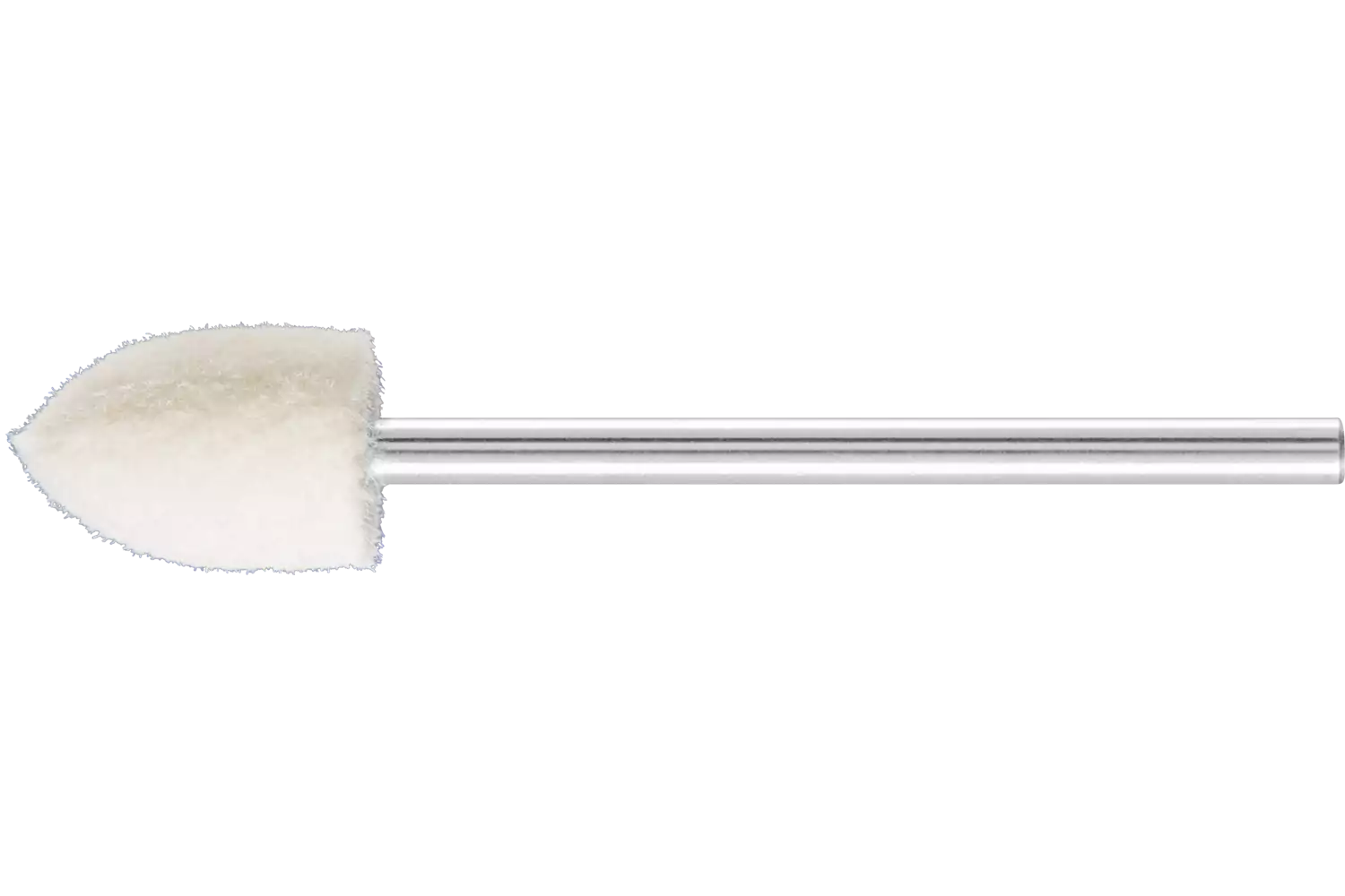 Feltri con gambo per lucidare duri forma a cono appuntito Ø 8x12 mm, gambo Ø 2,35 mm 1