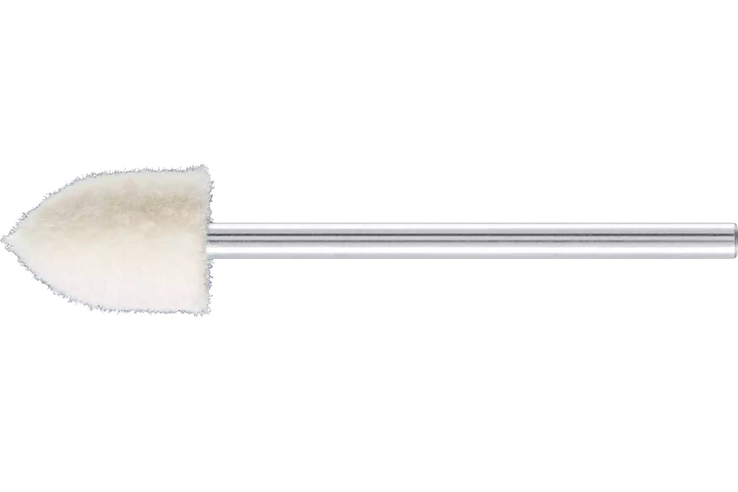 Feltri con gambo per lucidare medio-duri forma a cono appuntito Ø 8x12 mm, gambo Ø 2,35 mm 1