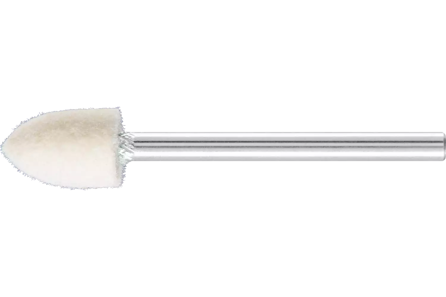 Feltri con gambo per lucidare duri forma a cono appuntito Ø 8x12 mm, gambo Ø 3 mm 1