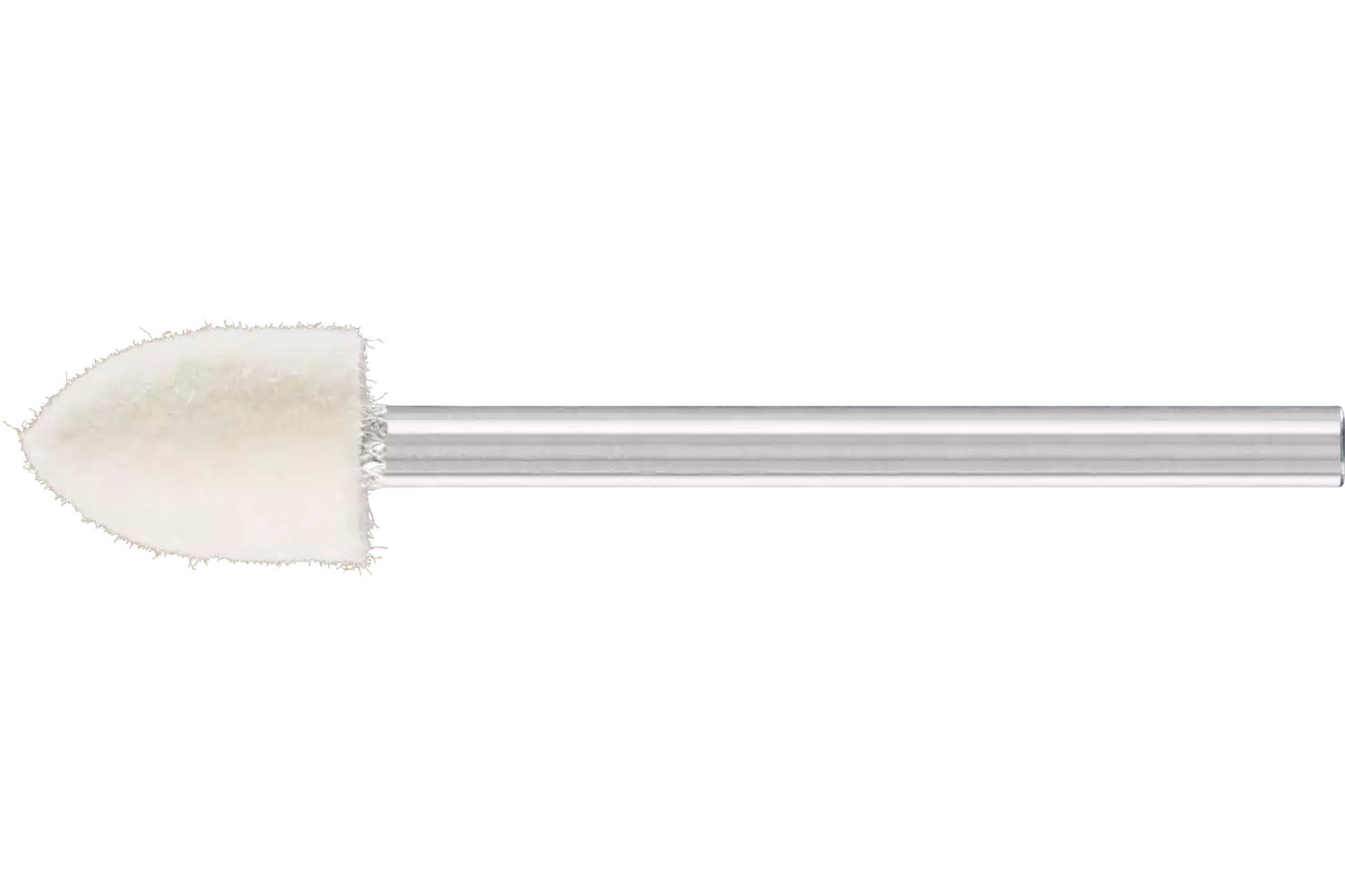 Feltri con gambo per lucidare medio-duri forma a cono appuntito Ø 8x12 mm, gambo Ø 3 mm 1