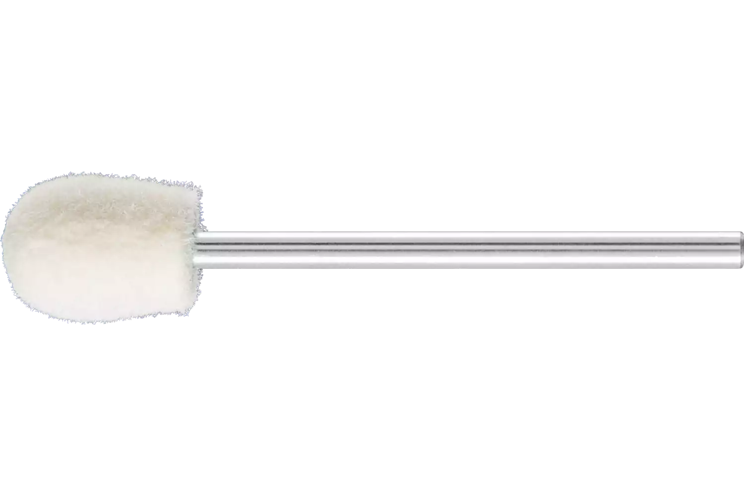 Feltri con gambo per lucidare medio-duri forma a goccia Ø 8x12 mm, gambo Ø 2,35 mm 1