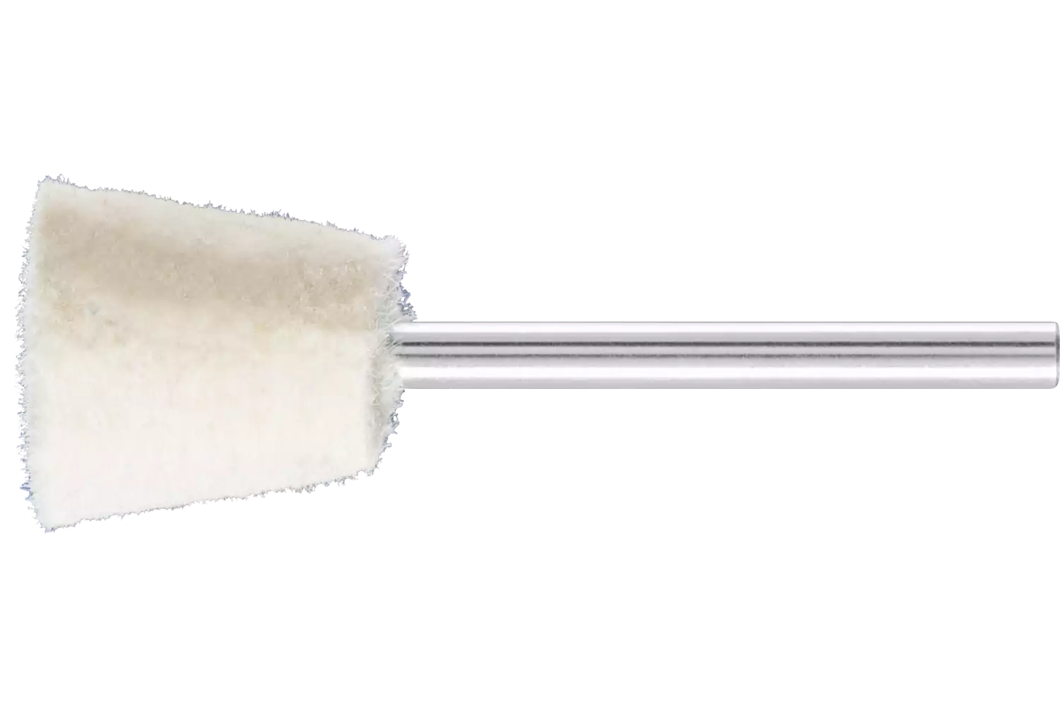 Feltri con gambo per lucidare duri forma a cono rovesciato Ø 15x15 mm, gambo Ø 3 mm 1
