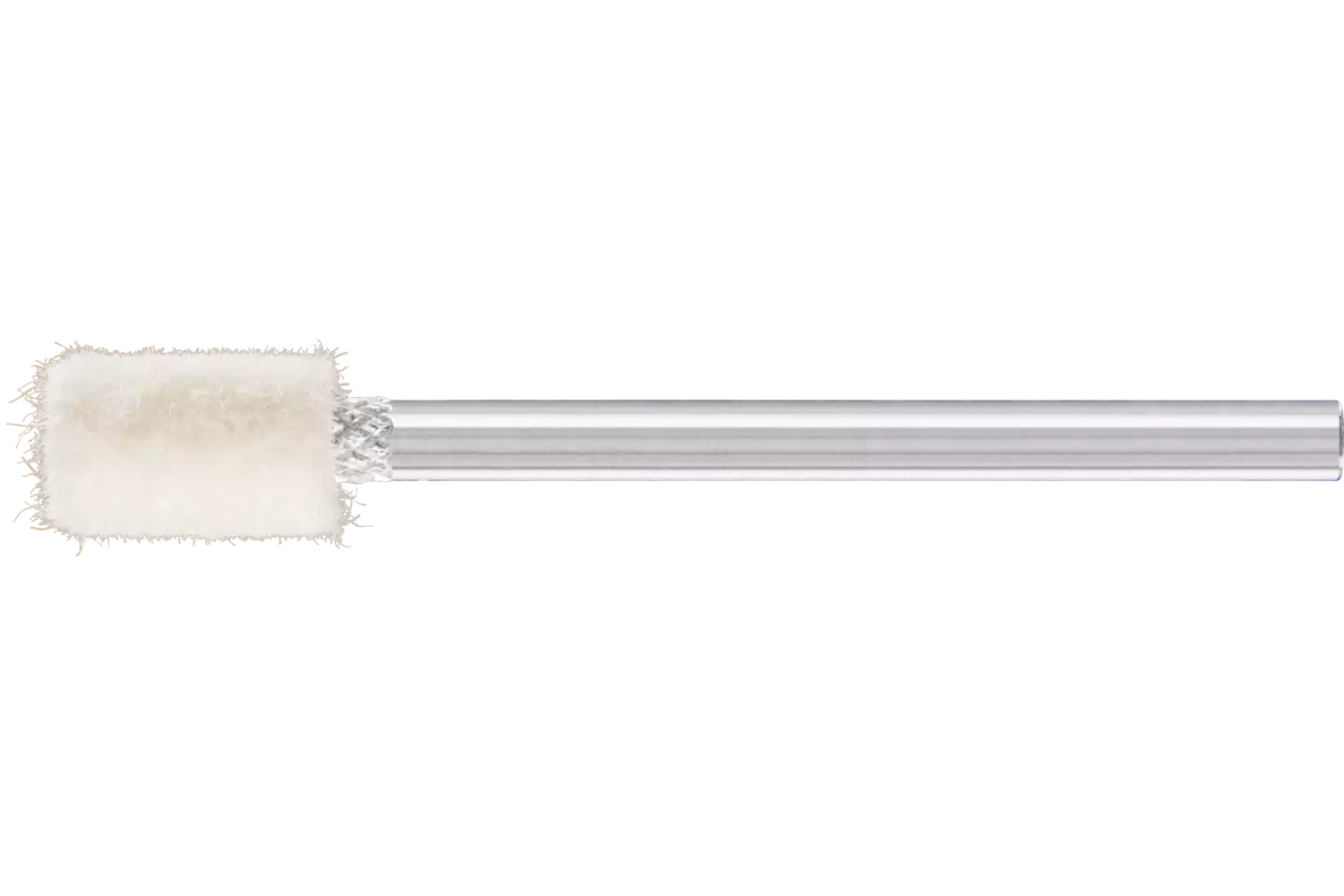 Feltri con gambo per lucidare medio-duri forma cilindrica Ø 6x10 mm, gambo Ø 3 mm 1