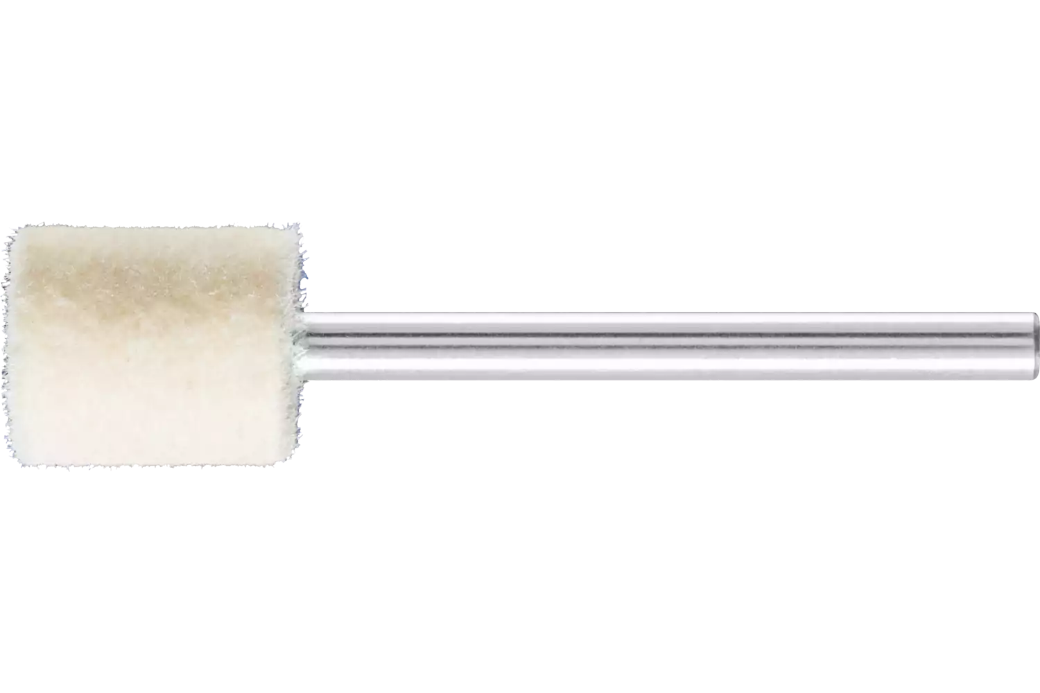 Feltri con gambo per lucidare duri forma cilindrica Ø 10x12 mm, gambo Ø 3 mm 1