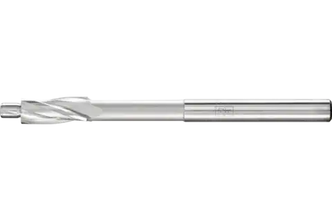 HSS-vlakke verzinkboor met geleidingstap DIN 373 Ø 6,0 mm stift-Ø 5 mm middel voor doorboring 1