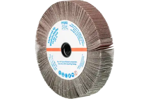 flap grinding wheel for angle grinders FR WS dia. 115x20mm 5/8-11 A120 general use 1