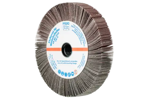 flap grinding wheel for angle grinders FR WS dia. 115x20mm 5/8-11 A180 general use 1