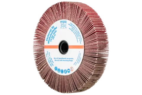 flap grinding wheel for angle grinders FR WS dia. 115x20mm 5/8-11 CO-COOL120 for stainless steel 1