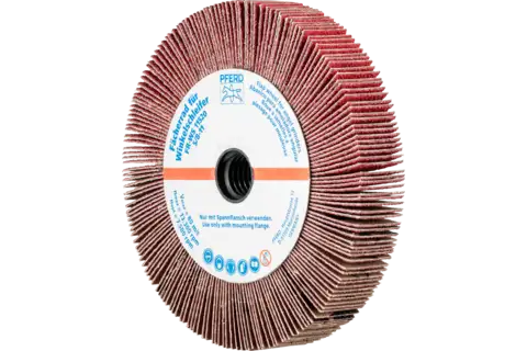 flap grinding wheel for angle grinders FR WS dia. 115x20mm 5/8-11 CO-COOL80 for stainless steel 1