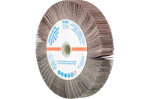 flap grinding wheel for angle grinders FR WS dia. 115x20mm M14 A180 general use 1