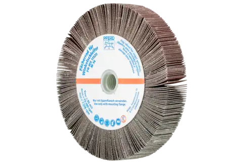 flap grinding wheel for angle grinders FR WS dia. 115x20mm M14 A240 general use 1