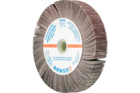 flap grinding wheel for angle grinders FR WS dia. 115x20mm M14 A320 general use 1