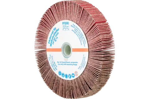 flap grinding wheel for angle grinders FR WS dia. 115x20mm M14 CO-COOL120 for stainless steel 1