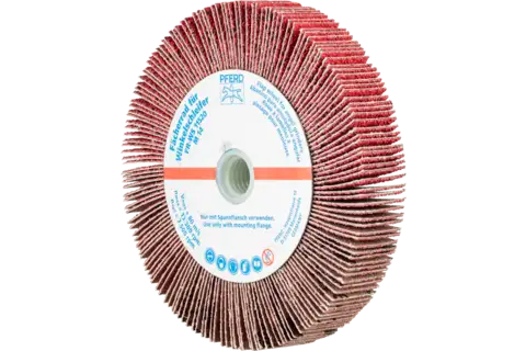 flap grinding wheel for angle grinders FR WS dia. 115x20mm M14 CO-COOL60 for stainless steel 1