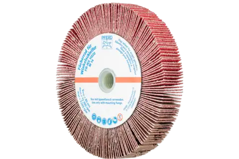flap grinding wheel for angle grinders FR WS dia. 115x20mm M14 CO-COOL80 for stainless steel 1