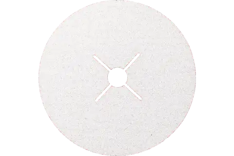 Granulo ceramico disco in fibra Ø 180 mm CO-ALU80 per metalli non ferrosi teneri 1
