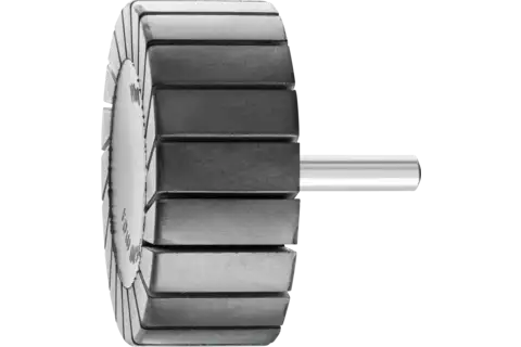 Rullo porta-anelli GK cilindrico Ø 75x30 mm, gambo Ø 8 mm 1