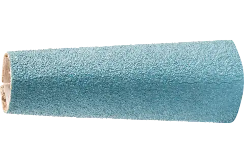 Manchon abrasif zircon GSB conique Ø 14-21x63 mm, Z120 pour l’enlèvement de matière élevé sur l’acier 1