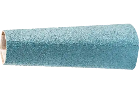 Manguito de circonio cónico GSB Ø 14-21x63 mm Z60 para un arranque máximo sobre acero 1