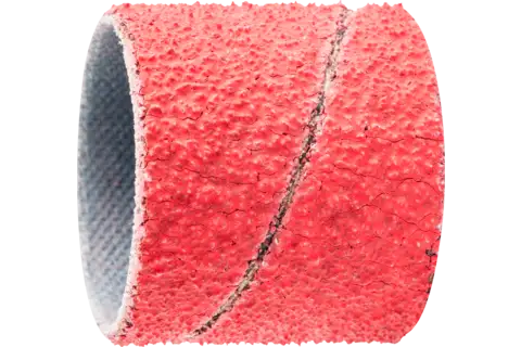 Manchon abrasif à grain céramique GSB cylindrique Ø 25x25 mm CO-COOL60 pour un enlèvement de matière maximal sur l'acier inoxydable 1
