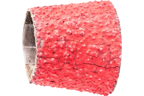 Manchon abrasif à grain céramique GSB conique Ø 22-29x30 mm CO-COOL36 pour un enlèvement de matière maximal sur l'acier inoxydable 1