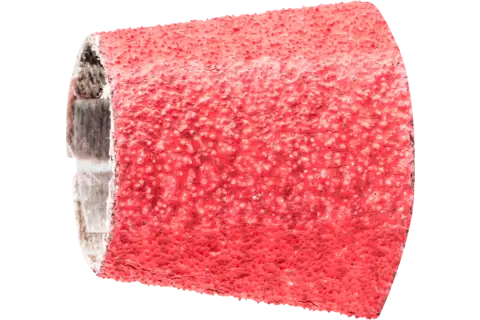 Manchon abrasif à grain céramique GSB conique Ø 22-29x30 mm CO-COOL60 pour un enlèvement de matière maximal sur l'acier inoxydable 1