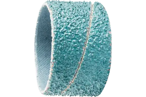 Zirkon abrasive spiral band GSB cylindrical dia. 38x25 mm Z40 for high stock removal on steel 1