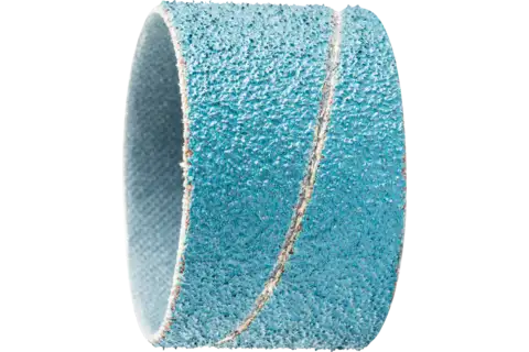 Zirkon abrasive spiral band GSB cylindrical dia. 38x25 mm Z60 for high stock removal on steel 1
