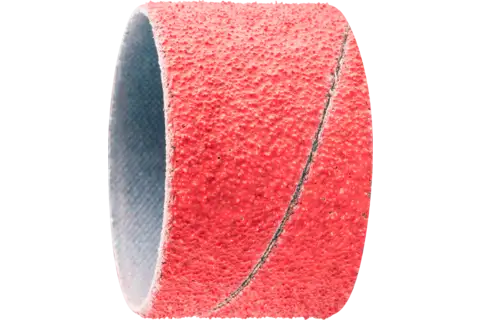 Manchon abrasif à grain céramique GSB cylindrique Ø 45x30 mm CO-COOL60 pour un enlèvement de matière maximal sur l'acier inoxydable 1