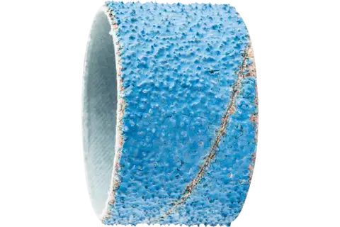 Zirkon abrasive spiral band GSB cylindrical dia. 45x30mm Z-COOL36 for cool grinding on stainless steel 1