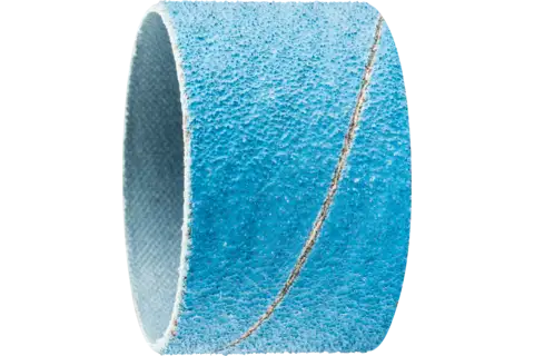 Zirkon abrasive spiral band GSB cylindrical dia. 45x30mm Z-COOL80 for cool grinding on stainless steel 1